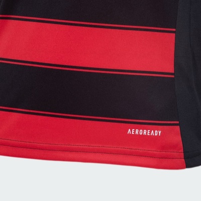 Camisa Flamengo I adidas 25/26 Listrada Infantil - Foto 6