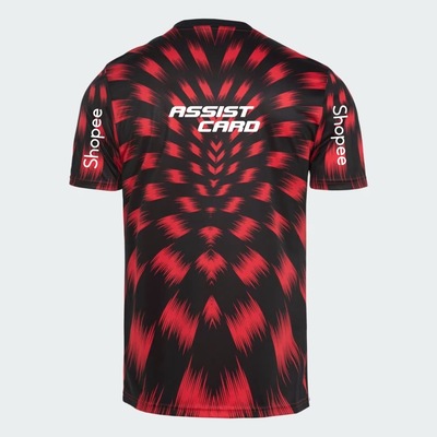 Camisa do Flamengo Pré Jogo adidas 25/26 Masculina - Foto 2