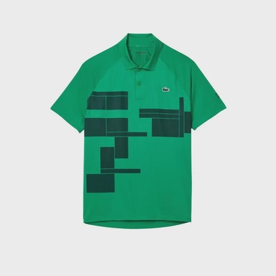 Camisa Polo Masculina Lacoste Tennis X Novak Djokovic Regular Fit - Foto 2