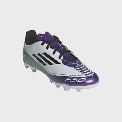 Chuteira de Campo Infantil Adidas F50 Club Flexible Messi - Foto 5