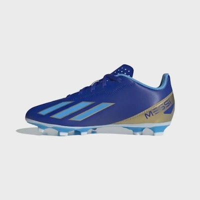 Chuteira de Campo Infantil Adidas X Crazyfast 23 Messi Club - Foto 2