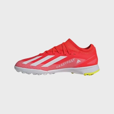 Chuteira Society Infantil Adidas X Crazyfast League 3 - Foto 2