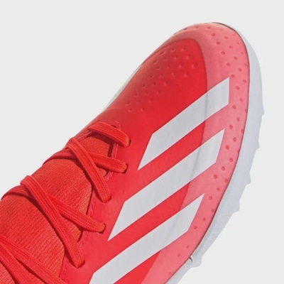 Chuteira Society Infantil Adidas X Crazyfast League 3 - Foto 4