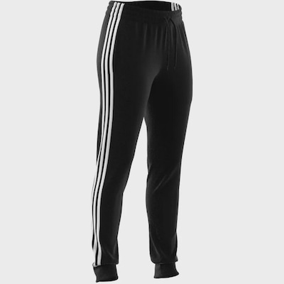 Calça de Moletinho Feminina Adidas Essentials 3-Stripes - Foto 2