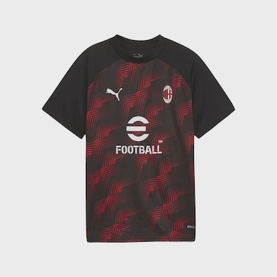 Camisa Ac Milan Pré Jogo Infantil Puma - Foto 1