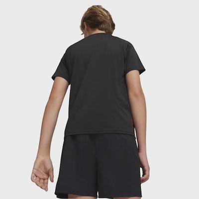 Camisa Ac Milan Pré Jogo Infantil Puma - Foto 4