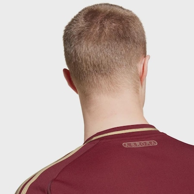 Camisa As Roma Masculina I 24/25 Adidas - Foto 5