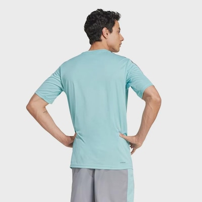 Camiseta Masculina Adidas Essentials 3 Listras - Foto 2
