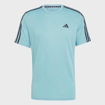 Camiseta Masculina Adidas Essentials 3 Listras - Foto 3