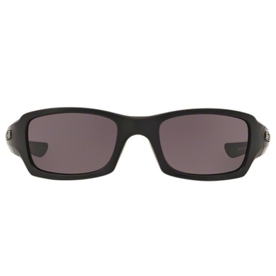 Óculos de Sol Unissex Oakley Fives Squared Matte Black Warn Grey - Foto 3