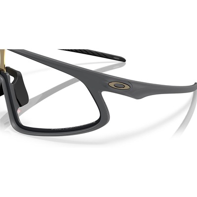 Óculos de Sol Unissex Oakley RSLV Matte Carbon 0649 - Foto 5