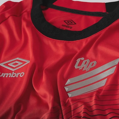 Camisa do Athletico Paranaense I 25/26 Umbro Jogador Masculina - Foto 4