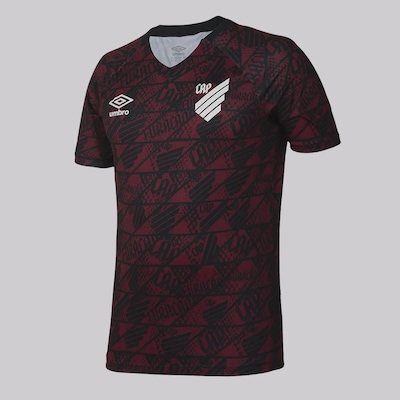 Camisa do Athletico Paranaense 25/26 Umbro Aquecimento Masculina - Foto 2