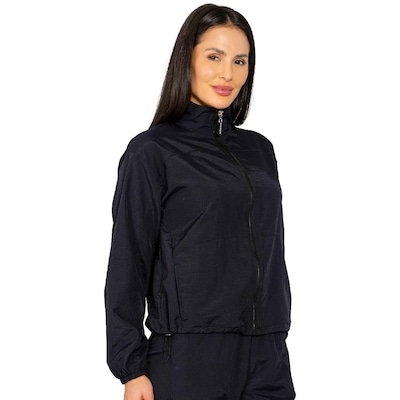Jaqueta Corta Vento Feminino Run More Easy Dressing sem Capuz - Foto 3