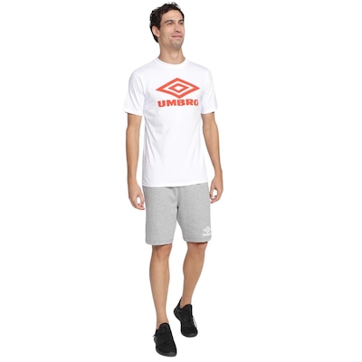 Bermuda de Moletom Umbro Diamond Duo Masculina - Foto 3