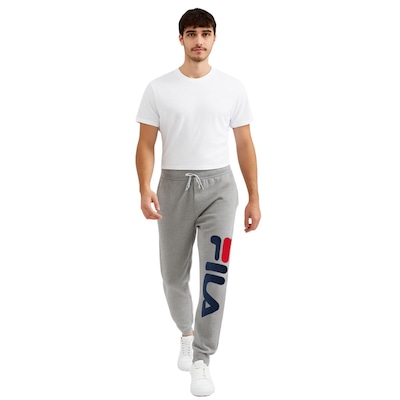 Calça de Moletom Fila Basic Letter Masculina - Foto 3