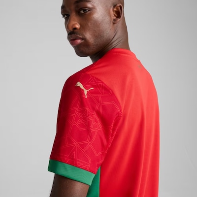 Camisa Marrocos 25/26 Puma Uniforme 1 Torcedor Masculino - Foto 4