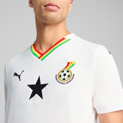 Camisa Gana 25/26 Puma Uniforme 1 Torcedor Masculino - Foto 4