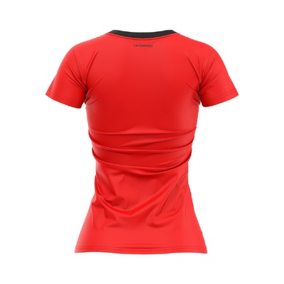 Camisas Flamengo Baby Look Braziline Shout + Lumina Feminino - Foto 3