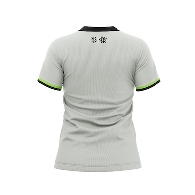 Camisas Flamengo Baby Look Braziline Shout + Lumina Feminino - Foto 5