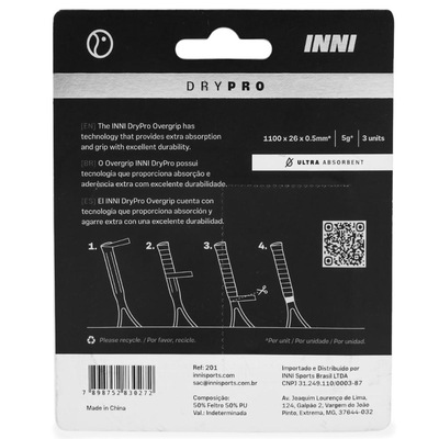 Overgrip Inni DryPro com 03 Unidades - Foto 3