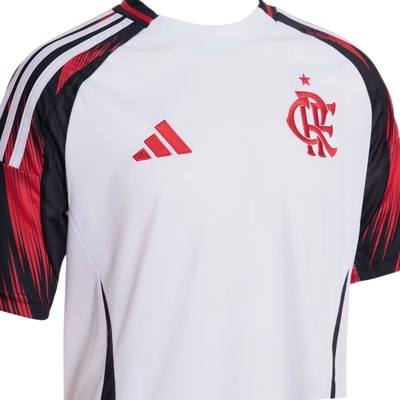 Camiseta adidas MC Flamengo II 25 Infantil - Foto 3