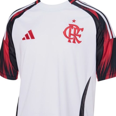 Camiseta adidas MC Flamengo II 25 Infantil - Foto 4