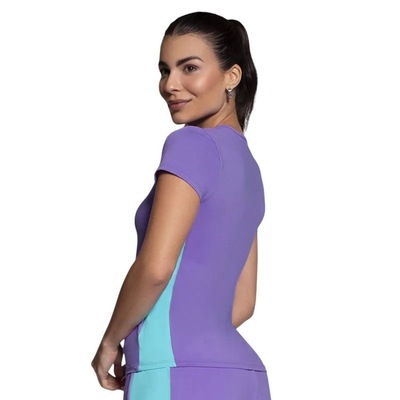 Camiseta Selene com Recorte Lateral Feminina - Foto 2