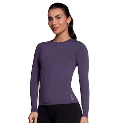Camisa Manga Longa Térmica Selene Proteção UV Feminina - Foto 1
