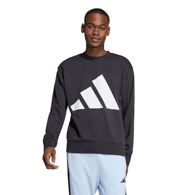 Blusão de Moletom Masculino adidas Essentials Big Logo - Foto 1