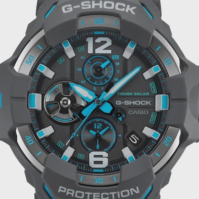 Relógio Digital G-SHOCK Gravity Master GR-B300-8A2DR Carbon Solar - Foto 4
