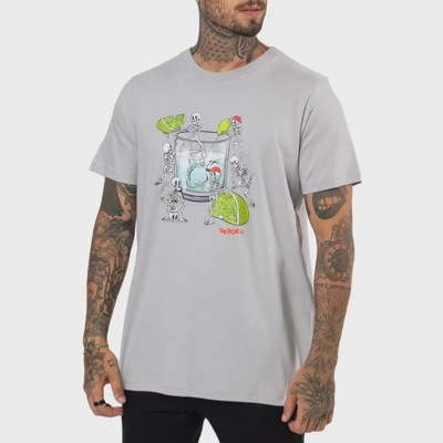 Camiseta Masculina Okdok Artistic Classic Skull - Foto 1