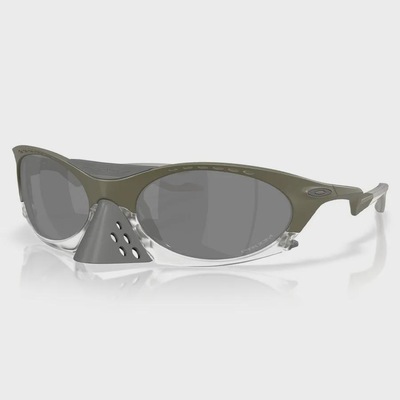 Óculos de Sol Unissex Oakley Plantaris MttMoss Grn Prizm Blk - Foto 1