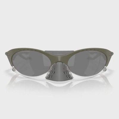 Óculos de Sol Unissex Oakley Plantaris MttMoss Grn Prizm Blk - Foto 2