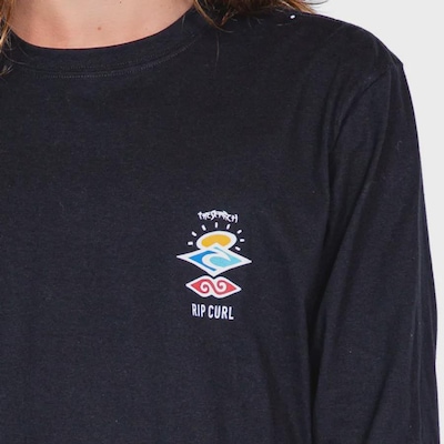 Camiseta Masculina Rip Curl Manga Longa The Search - Foto 3