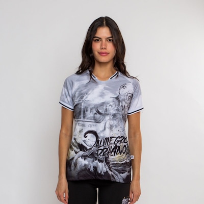 Camiseta Santos Oficial Alvinegro Praiano Surf Center - Foto 1