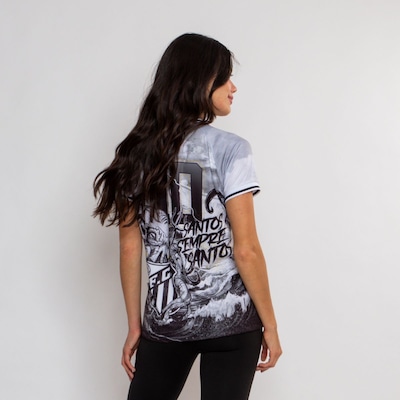 Camiseta Santos Oficial Alvinegro Praiano Surf Center - Foto 2