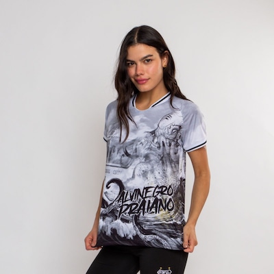 Camiseta Santos Oficial Alvinegro Praiano Surf Center - Foto 5
