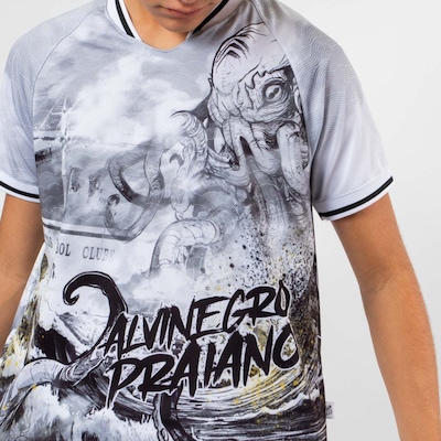 Camiseta Infantil Santos Oficial Alvinegro Praiano - Foto 5