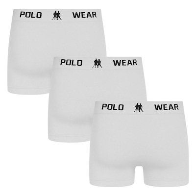 Cueca Boxer Polo Wear - 3 Unidades - Masculina - Foto 2