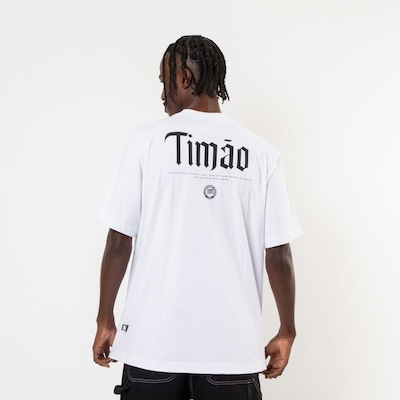 Camiseta do Corinthians Oficial Oversized SCCP Surf Center Masculina - Foto 3