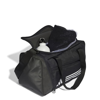 Bolsa adidas Pequena Duffel 3-Stripes Essentials 16 Litros - Foto 4