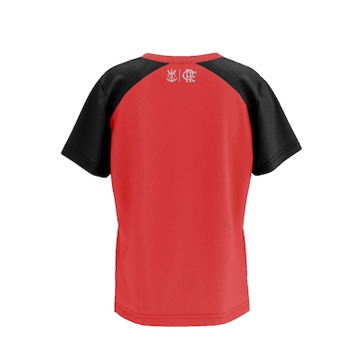 Camisa do Flamengo Principia Rubro Negro Braziline Infantil - Foto 2