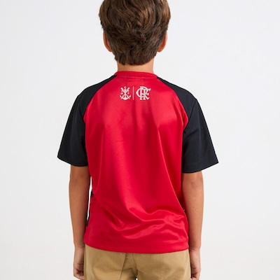 Camisa do Flamengo Principia Rubro Negro Braziline Infantil - Foto 6
