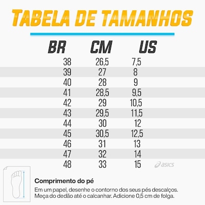Tênis Masculino Asics Gel Task 3 + 3 Pares de Meias - Foto 5