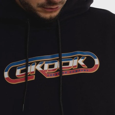 Blusão de Moletom Masculino Okdok com Capuz Essence Forever Logo - Foto 3