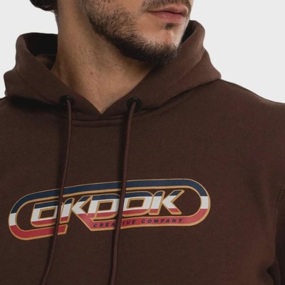 Blusão de Moletom Masculino Okdok com Capuz Essence Forever Logo - Foto 4