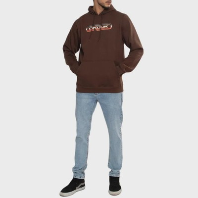 Blusão de Moletom Masculino Okdok com Capuz Essence Forever Logo - Foto 5