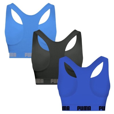 Top Puma Nadador sem Costura - 3 Unidades - Feminino - Foto 2