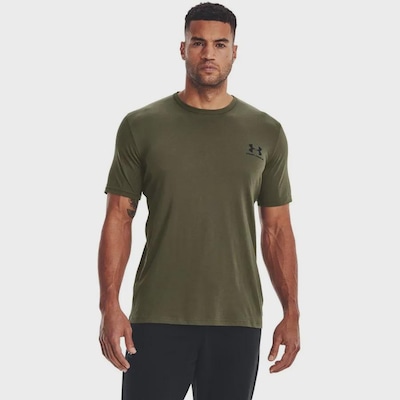Camiseta Under Armour Left Chest Masculina - Foto 1